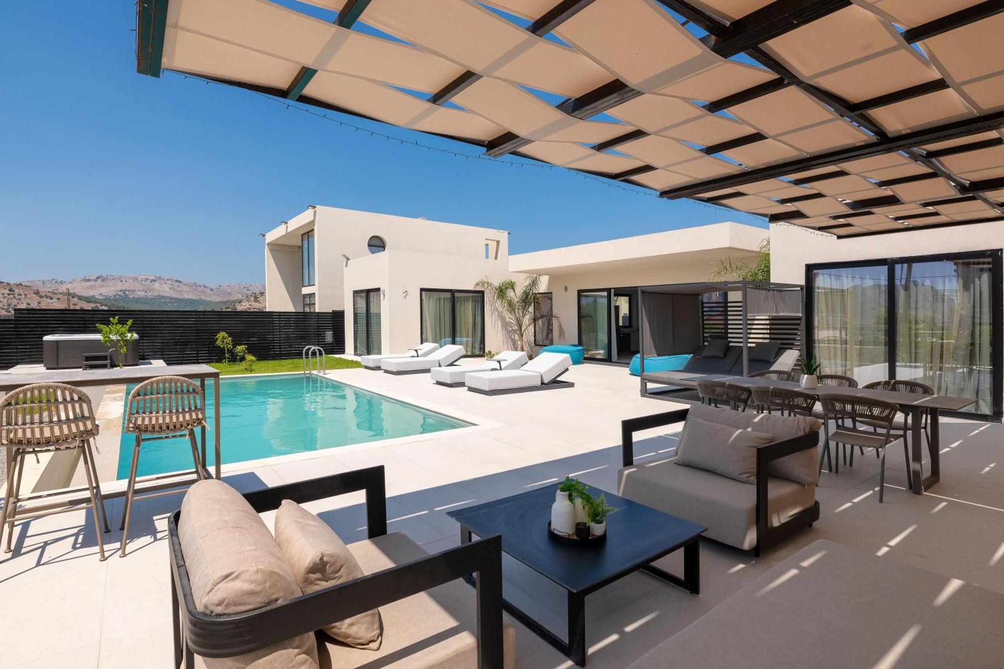הוילה קולימביה Trapezia Luxury Living מראה חיצוני תמונה