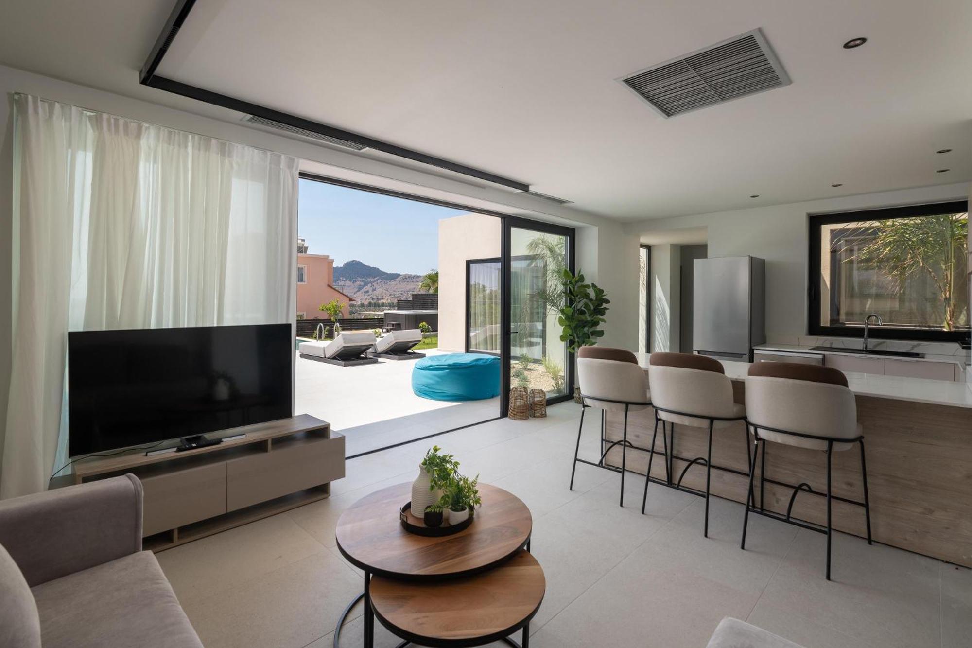 הוילה קולימביה Trapezia Luxury Living מראה חיצוני תמונה