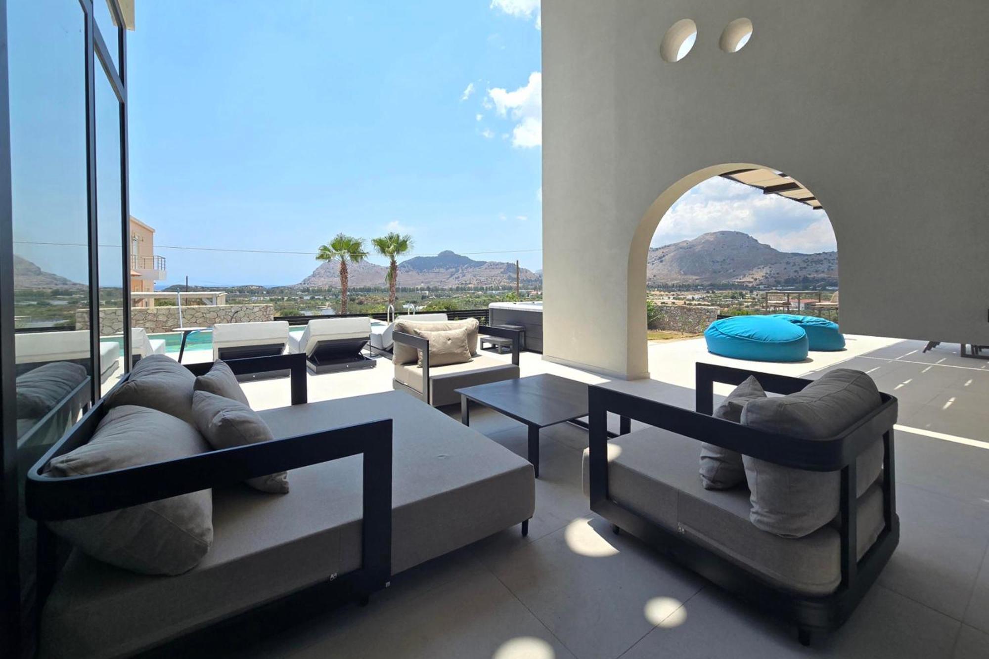 הוילה קולימביה Trapezia Luxury Living מראה חיצוני תמונה