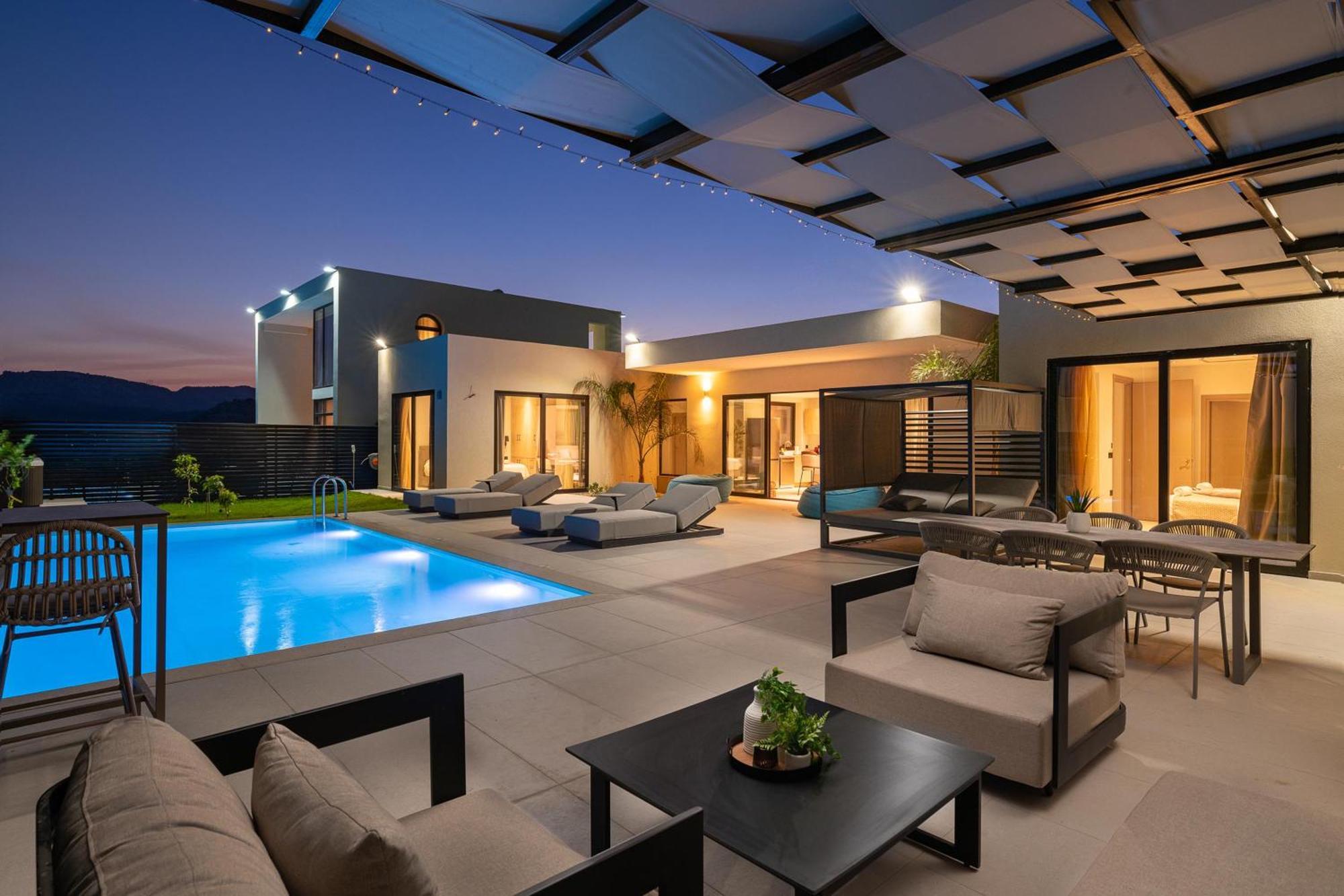 הוילה קולימביה Trapezia Luxury Living מראה חיצוני תמונה