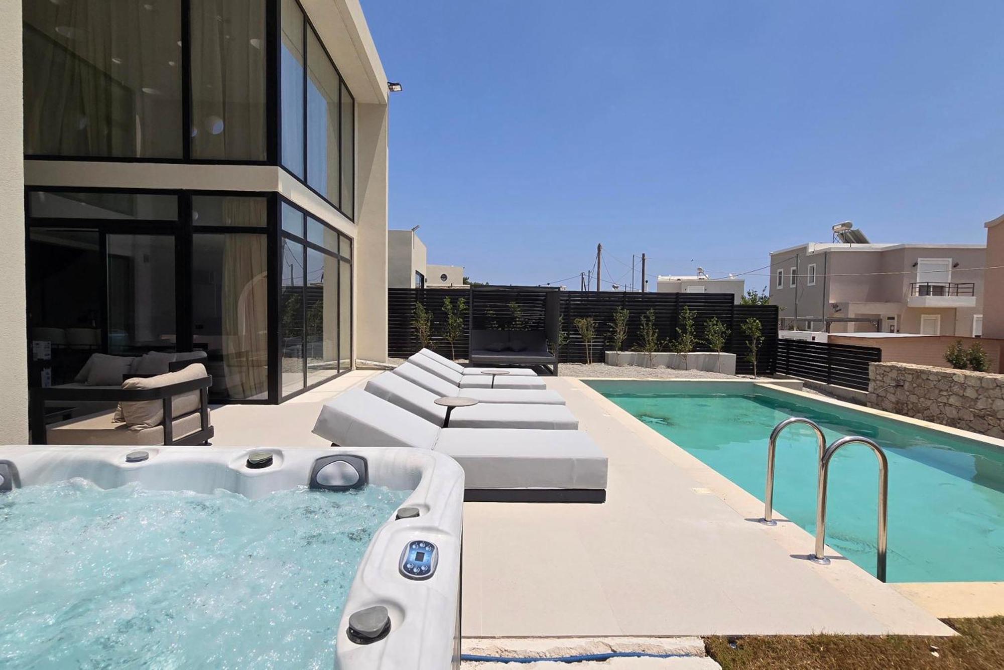 הוילה קולימביה Trapezia Luxury Living מראה חיצוני תמונה