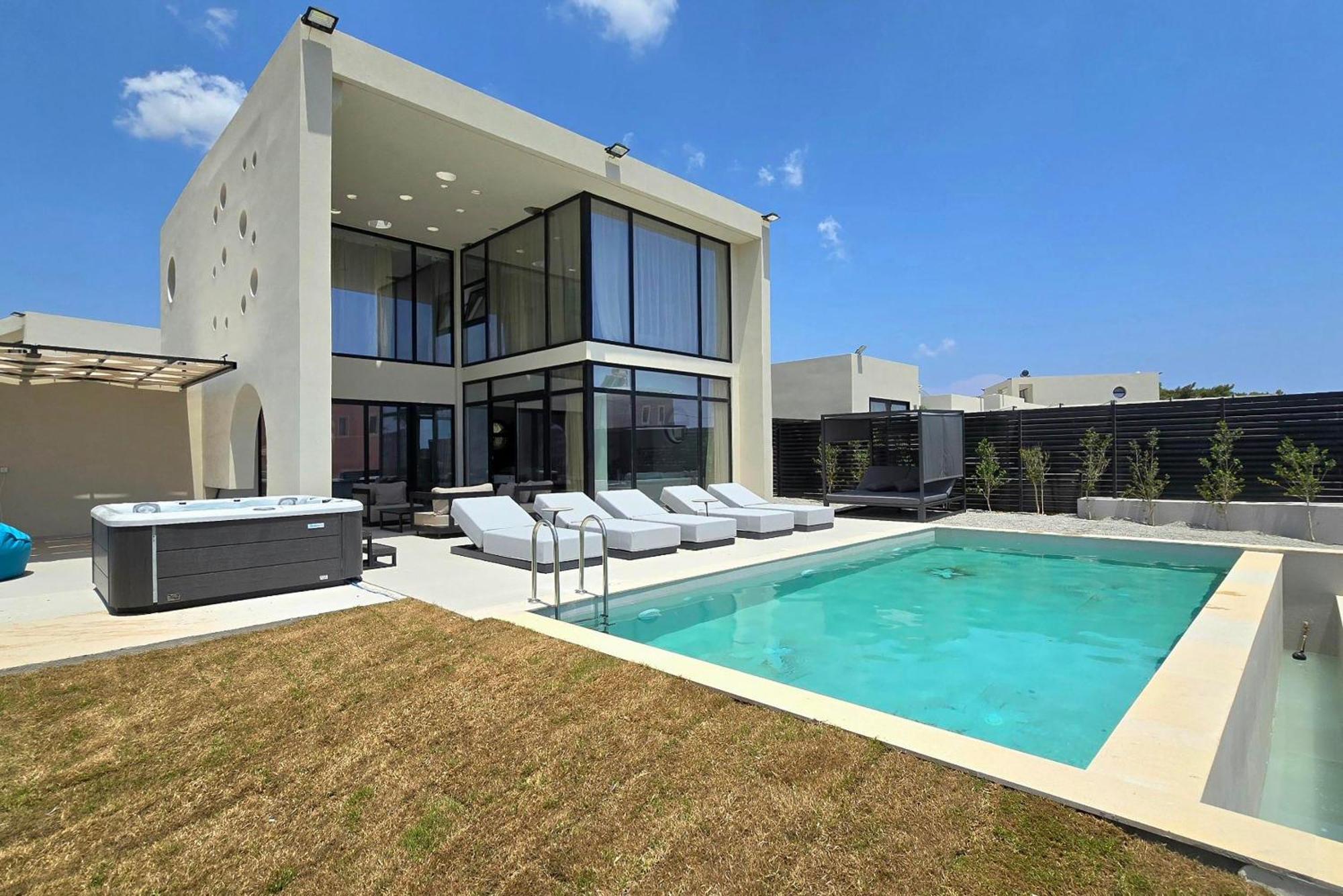 הוילה קולימביה Trapezia Luxury Living מראה חיצוני תמונה
