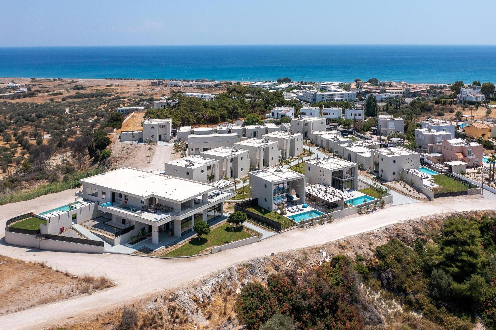 הוילה קולימביה Trapezia Luxury Living מראה חיצוני תמונה