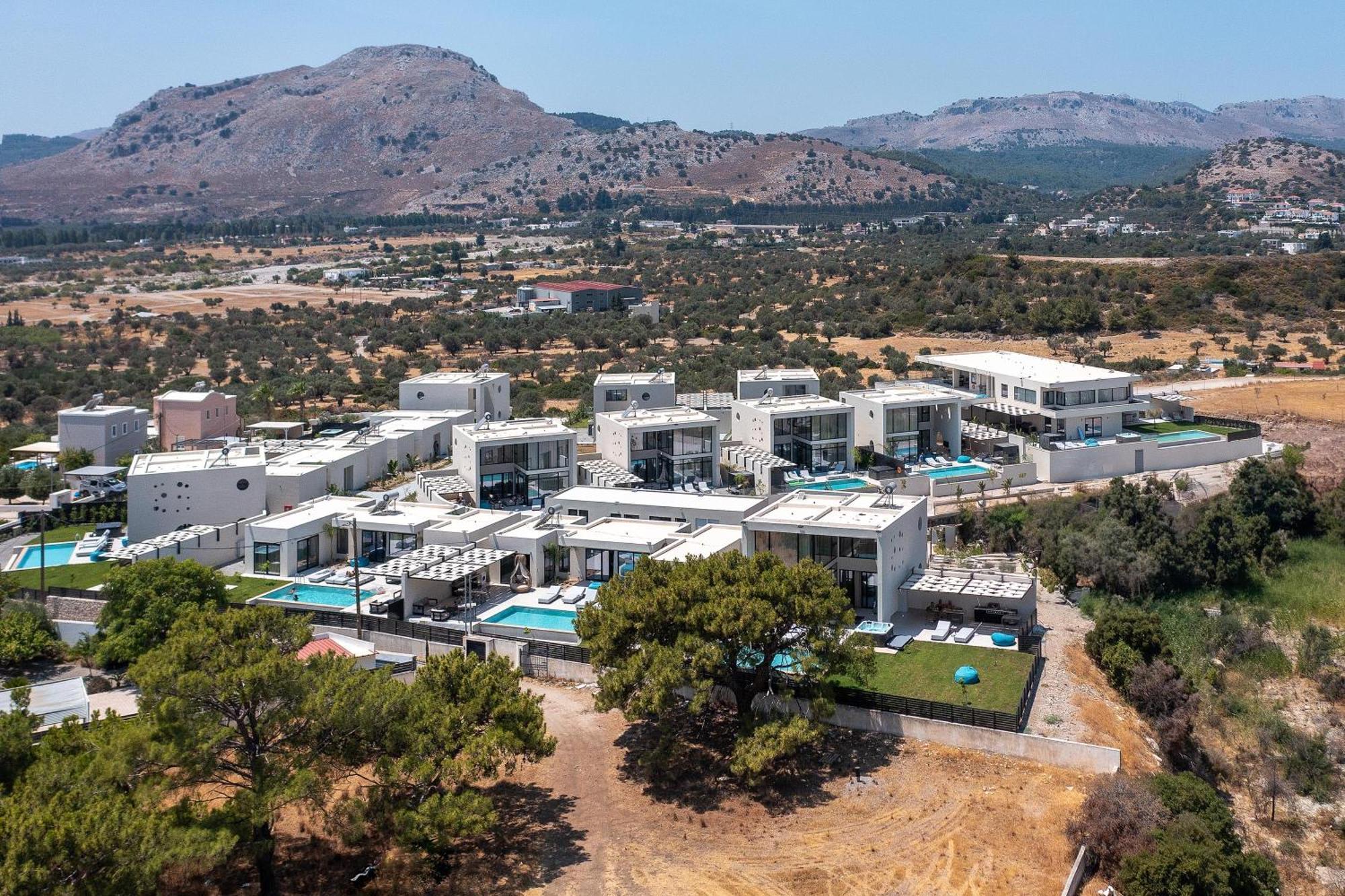 הוילה קולימביה Trapezia Luxury Living מראה חיצוני תמונה