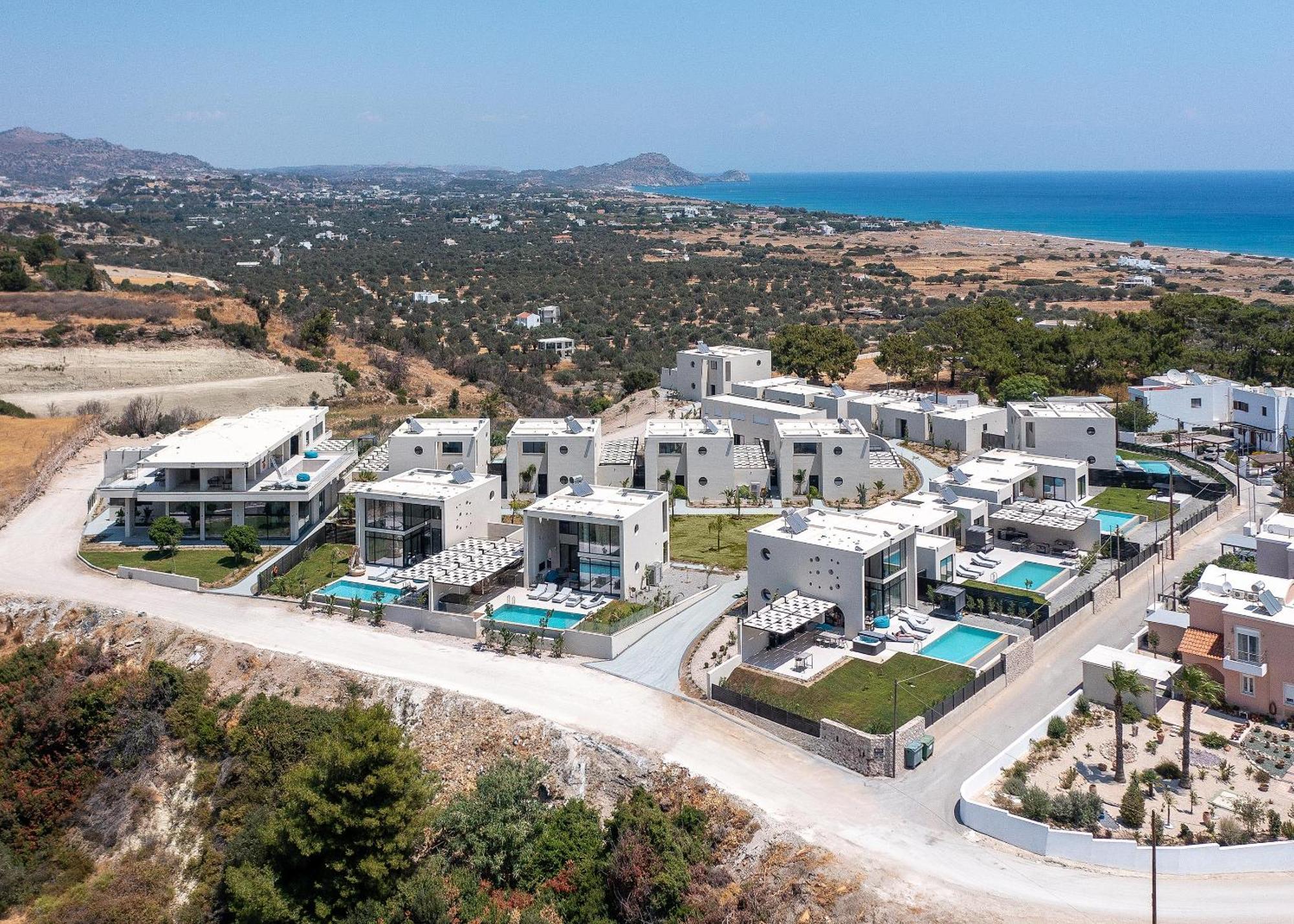 הוילה קולימביה Trapezia Luxury Living מראה חיצוני תמונה