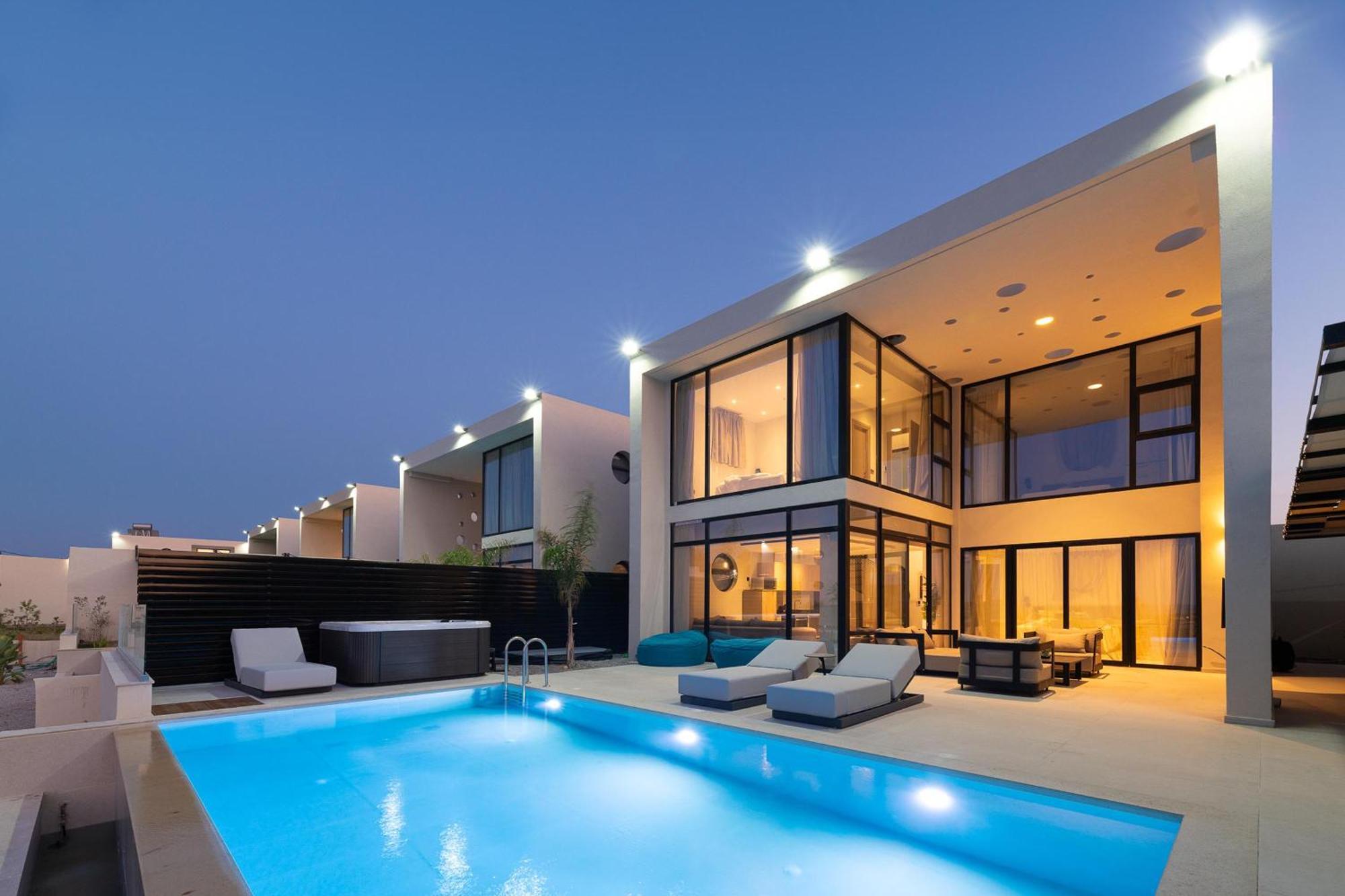הוילה קולימביה Trapezia Luxury Living מראה חיצוני תמונה