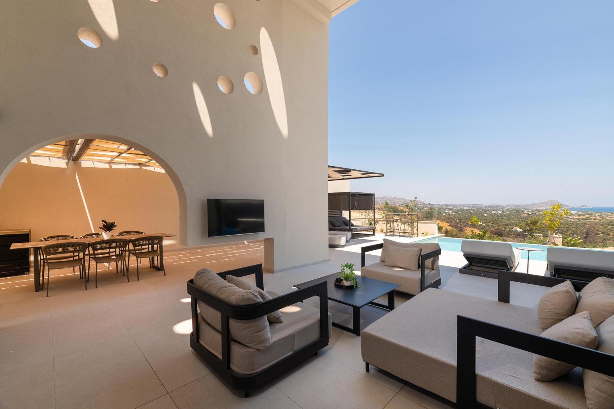 הוילה קולימביה Trapezia Luxury Living מראה חיצוני תמונה